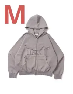 bless u pigment zip hoodie ジップパーカー