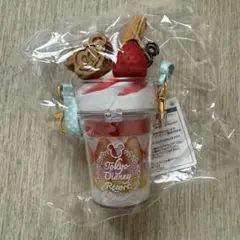 【新品未使用】東京ディズニーリゾート ミニスナックパフェキーホルダー