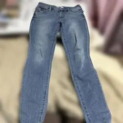 AZUL by MOUSSY スキニーデニム M ライトブルー