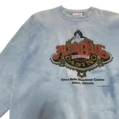 【激レア】90s カジノ柄 ギャンブル スウェット ヴィンテージ Hanes
