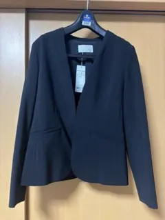 【新品】anySiSセレモニーダブルクロスカラーレスジャケット　黒　XLサイズ