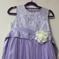 t*0様 薄紫 フォーマルドレス 100cm~