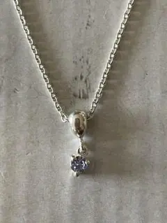 VANDOME ヴァンドーム青山 ブルー天然石シルバー ネックレス