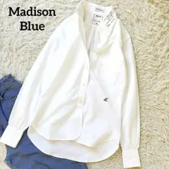 マディソンブルー　madison blue メッセージボタンダウンシャツ ロゴのサムネイル