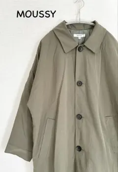 MOUSSY マウジー　BACK DRAPE DOLMAN コート　ロングコートのサムネイル