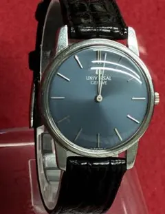 UNIVERSAL GENEVE ヴィンテージ手巻き腕時計　OH済み　純正バンド