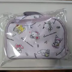 サンリオキャラクターズ バニティポーチ 薄紫