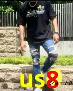 【希少】アメリカンイーグル　8ショート　us8 ジェギング　人気モデル　スキニー