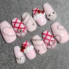 【サイズオーダー可】ワンホン　スナ系　ちゅるん フリル　リボン量産系バレエコア