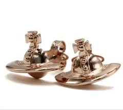 Vivienne Westwood オーブ ピアス ピンクゴールドのサムネイル