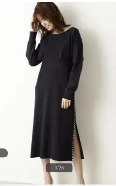 ジルスチュアート　ジェニーボレロ×ニットワンピース