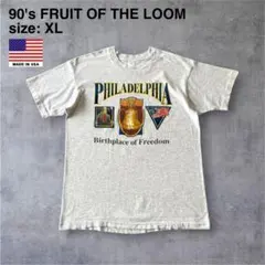 90's USA製 FRUIT OF THE LOOM シングルステッチTシャツ