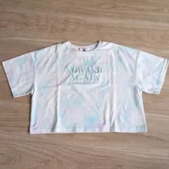 ピンクラテ　タイダイ柄Tシャツ　ショート丈のサムネイル