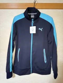 PUMA ジャージジャケット ネイビー/アクア サイズ0