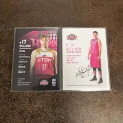 Bリーグカード 10周年 秋田ノーザンハピネッツ カード2枚セット