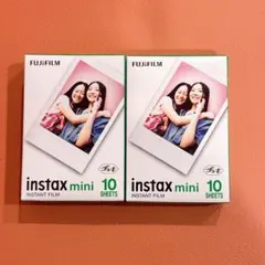 FUJIFILM instax mini インスタントフィルム　20枚