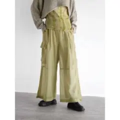 ゴム ワークパンツ