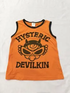 HYSTERIC DEVILKIN タンクトップ オレンジ 100cmのサムネイル