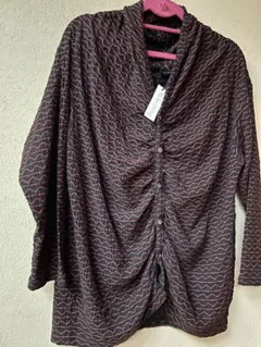 えっちゃんY's 変形 カーディガン 2 M ウール 羽織 切り替え 2way上下変形カーディガン[品番：ZX000003411]｜and it （アンド