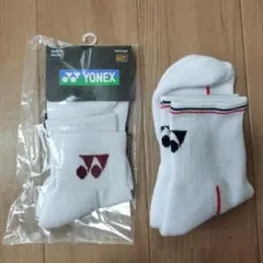 【新品】YONEX スポーツソックス 2足セット　レディース
