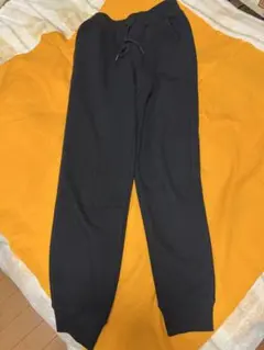 美品★ユニクロ ヒートテックボアスウェットパンツ XS ブラック 暖パン
