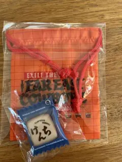 橘ケンチ巾着とストラップ