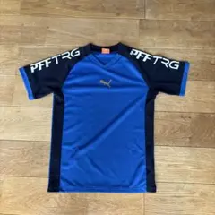 PUMA スポーツシャツ 青黒 130