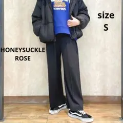 裏起毛 ワイドパンツ