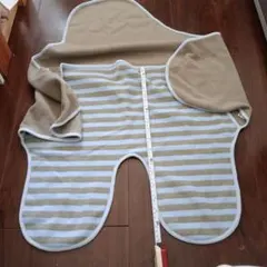 ストライプおくるみ・ブランケット