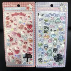 サンリオ★3Dステッカー（2枚組）