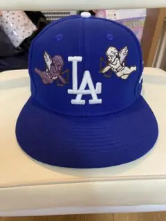 new era キャップ ブルー！