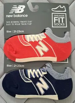 new balance スニーカー用フィットソックス 21-23cm　新品