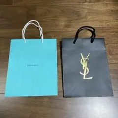 Tiffany & Co. YSL ショップ袋 2点セット