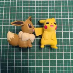 ポケモン ピカチュウ イーブイ フィギュア 2体セット - メルカリ