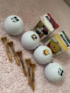 ディズニーキャラクターゴルフボール