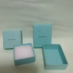 Tiffany & Co. ギフトボックス 小型2個リボン付き