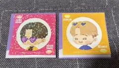 スシロー×BTS Island インザソム　コラボ限定ステッカー　グク　ジミン