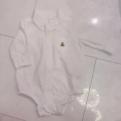 Baby GAP くま シャツ ロンパース 60 3-6months 入園式用