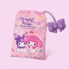 【新品】ハッピーセット　マイメロ&クロミ巾着