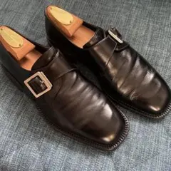 Ferragamo ブラックレザー ドレスシューズ