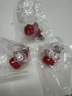 サンリオキャラクターズ いちごめじるしアクセサリー マイメロ三点セット