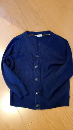 綿ニットカーディガン