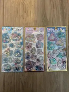 【正規品】あわわちゃん ほっぺちゃん シール3枚セット