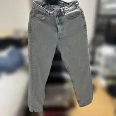 ZARA ケミカルウォッシュ デニムパンツ