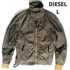 DIESEL ナイロンジャケット　ブルゾン　ジャンパー　防寒　サイズL