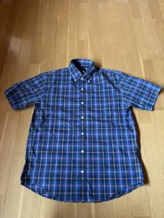 THE NORTH FACE チェック柄 半袖シャツ L