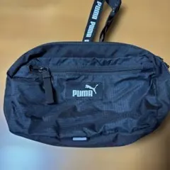PUMA プーマ ウエストバッグ ボディバッグ ブラックのサムネイル
