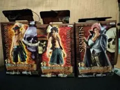 フィギュア GRANDLINE MEN vol.1 エース ルフィ シャンクス