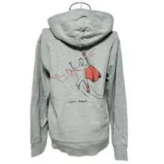 UNIQLO UT ユニクロ　スーパーマン フード付きスウェット　バスキア