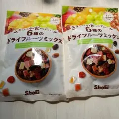 正栄食品　6種のドライフルーツミックス 135g 2袋のサムネイル